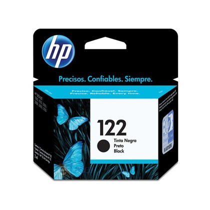 Cartucho de Tinta HP 122 CH561HB Preto - Original 2ml